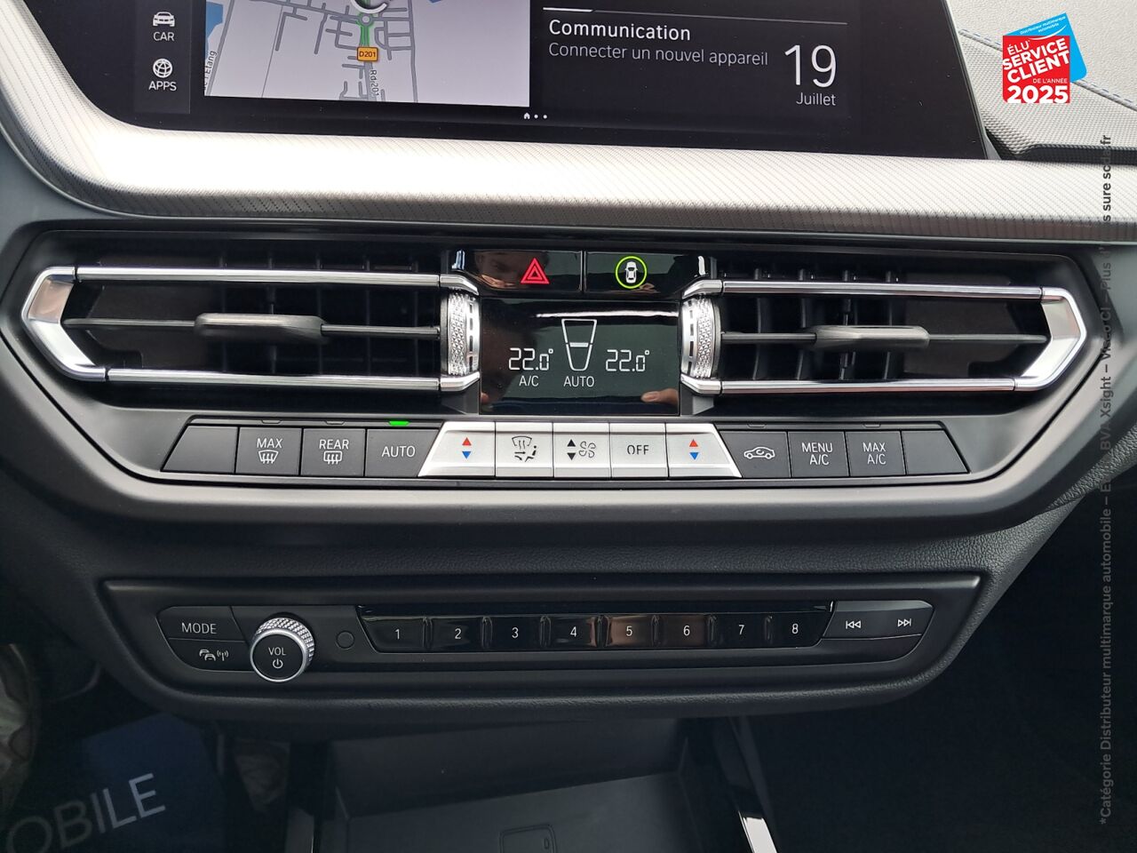 Véhicule d'occasion BMW SERIE 1 118IA 136CH M SPORT DKG7 TOUVRANT GPS CAMERA HUD H/KARDON chez HESS Automobile