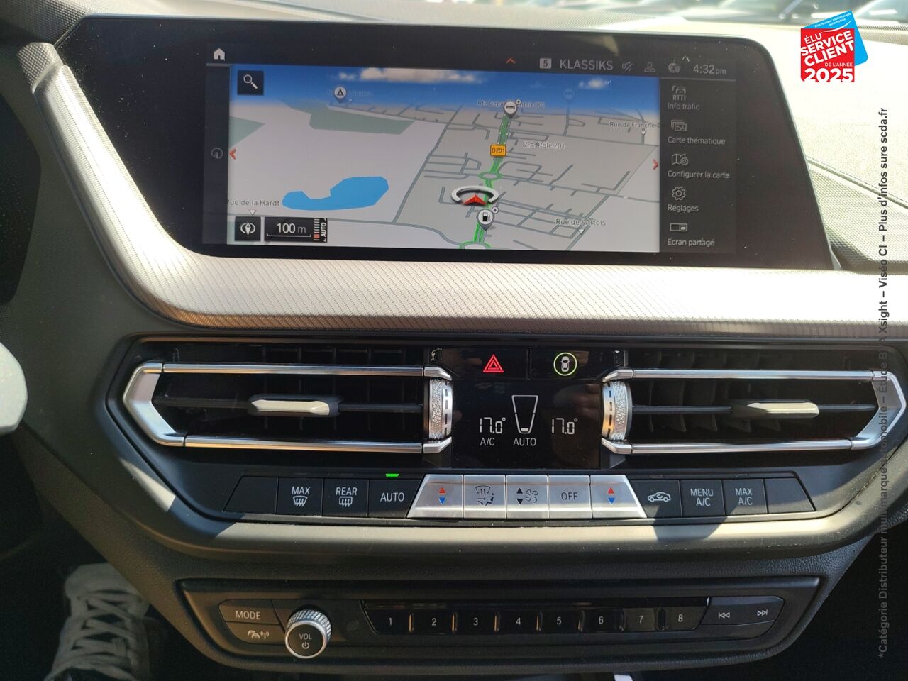 Véhicule d'occasion BMW SERIE 1 118IA 136CH M SPORT DKG7 chez Fiat Mulhouse