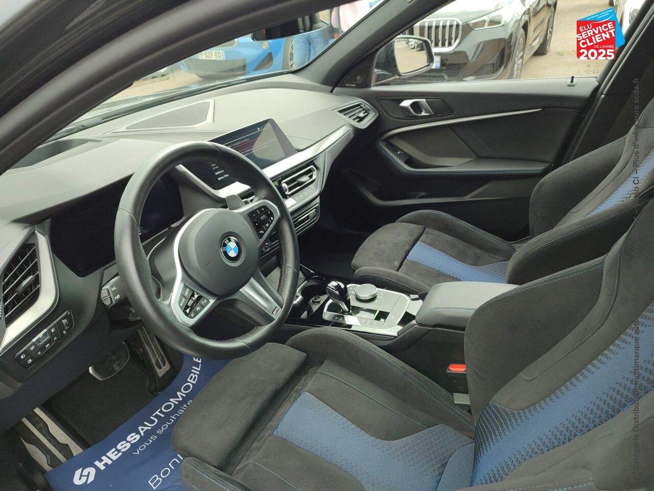 Véhicule d'occasion BMW SERIE 1 118DA 150CH M SPORT TOUVRANT GPS CAMERA CARPLAY chez Jaguar Nancy