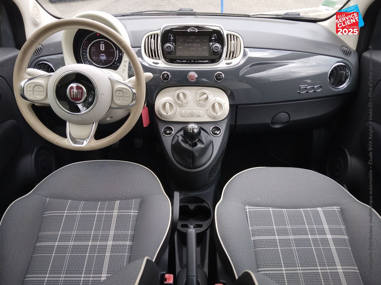 Véhicule d'occasion FIAT 500 1.2 8V 69CH LOUNGE chez Fiat 500 occasion