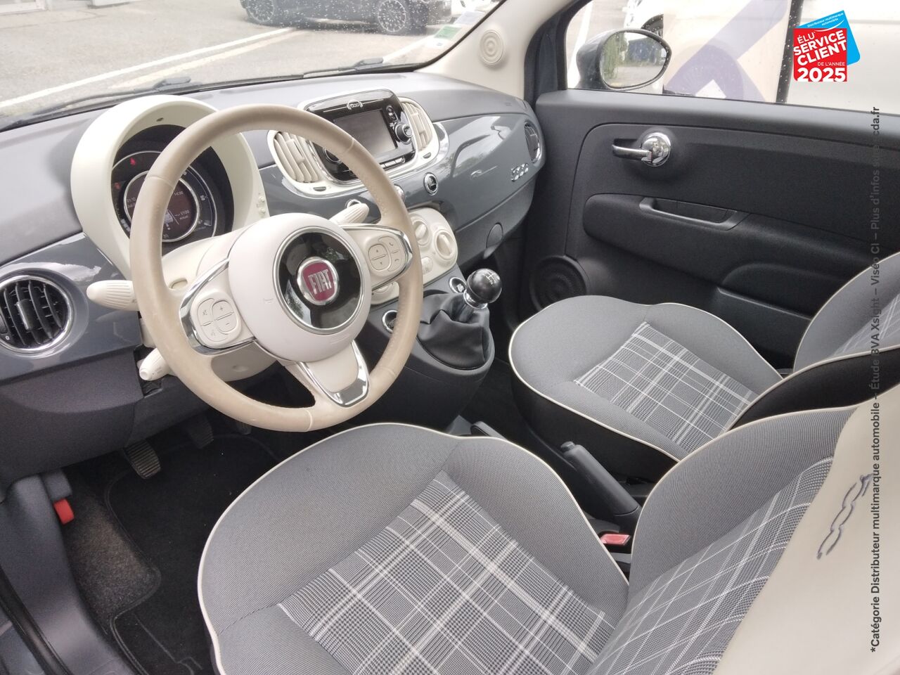 Véhicule d'occasion FIAT 500 1.2 8V 69CH LOUNGE chez Fiat 500 occasion