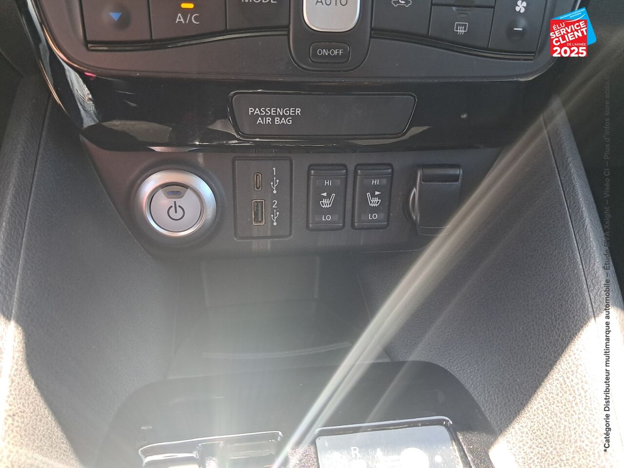 Véhicule d'occasion NISSAN LEAF 217CH E+ 62KWH N-CONNECTA 21 chez Nissan Belfort