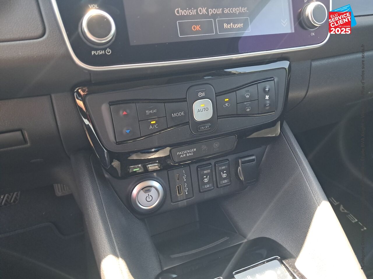 Véhicule d'occasion NISSAN LEAF 217CH E+ 62KWH N-CONNECTA 21 chez Nissan Belfort