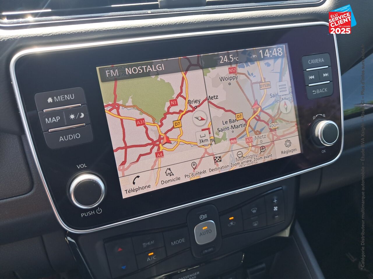 Véhicule d'occasion NISSAN LEAF 217CH E+ 62KWH N-CONNECTA 21 chez Nissan Belfort