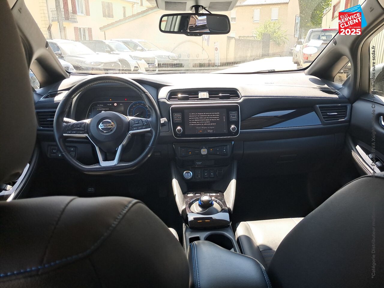 Véhicule d'occasion NISSAN LEAF 217CH E+ 62KWH N-CONNECTA 21 chez Nissan Belfort