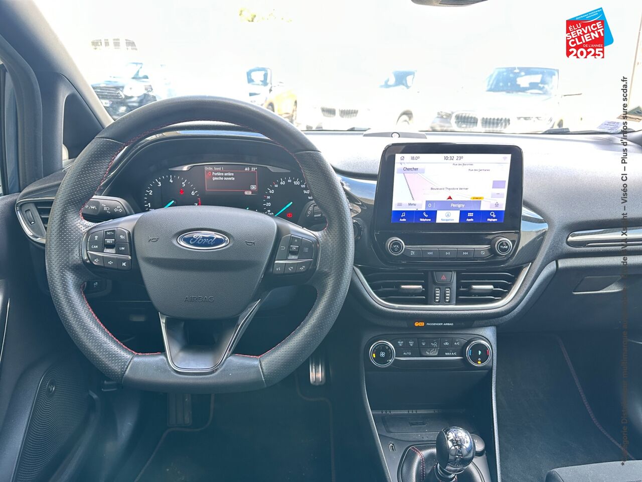 Véhicule d'occasion FORD FIESTA 1.0 ECOBOOST HYBRID 155CH ST-LINE X 5P chez Hyundai Strasbourg