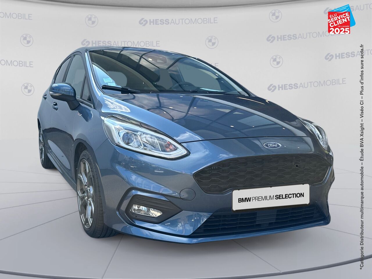 Véhicule d'occasion FORD FIESTA 1.0 ECOBOOST HYBRID 155CH ST-LINE X 5P chez Hyundai Strasbourg