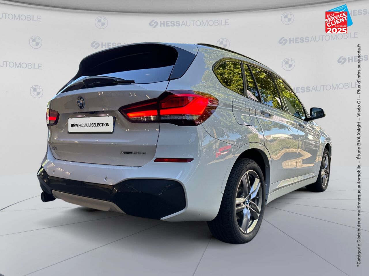 Véhicule d'occasion BMW X1 XDRIVE25EA 220CH M SPORT 6CV TOUVRANT SIEGES CHAUF GPS CAMERA CARPLAY HUD chez MINI Mulhouse