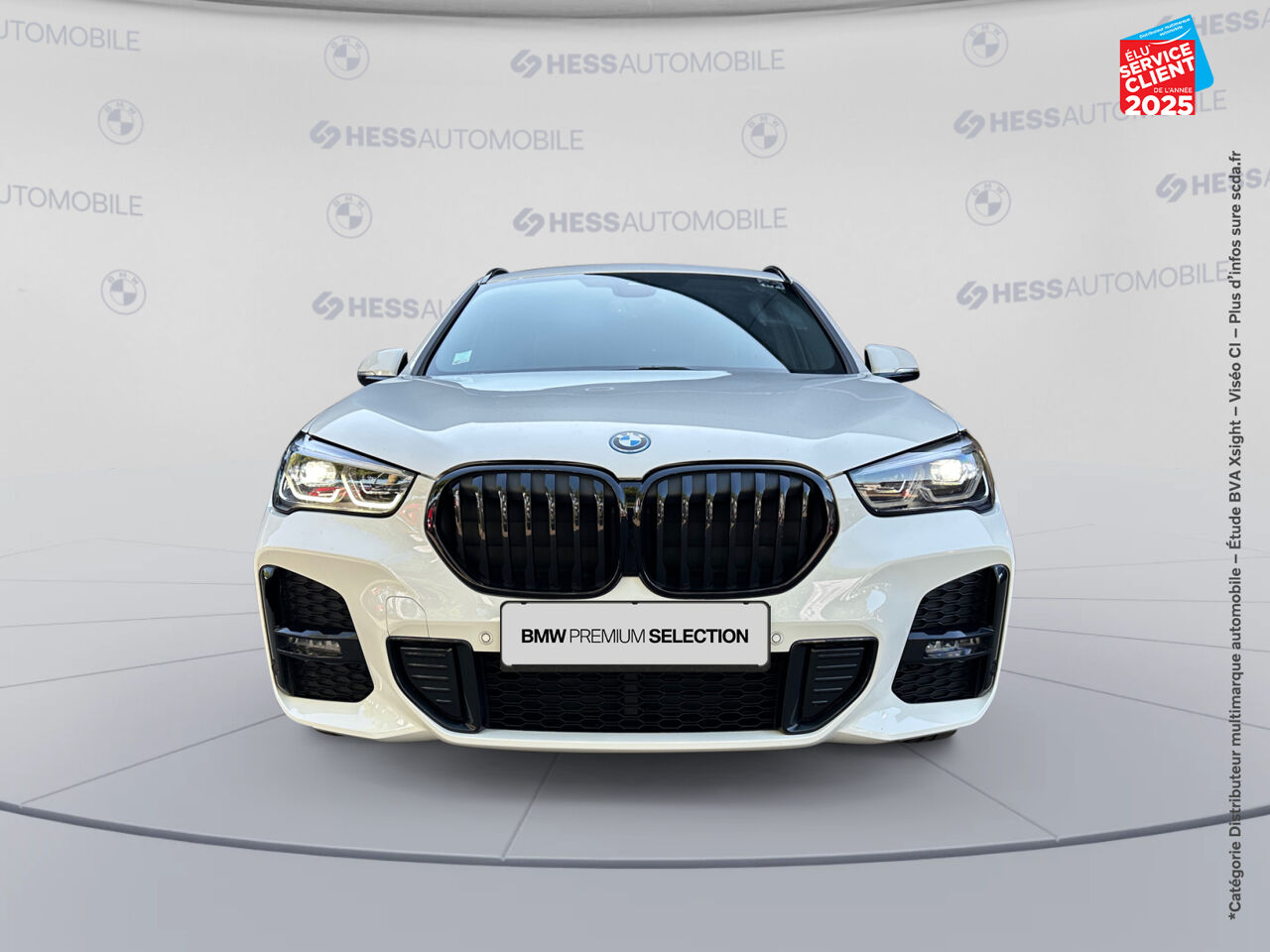 Véhicule d'occasion BMW X1 XDRIVE25EA 220CH M SPORT 6CV TOUVRANT SIEGES CHAUF GPS CAMERA CARPLAY HUD chez MINI Mulhouse