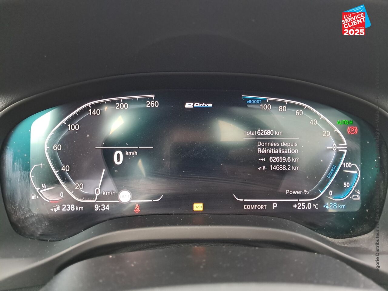 Véhicule d'occasion BMW X3 XDRIVE30EA 292CH LUXURY 10CV chez BMW Dole