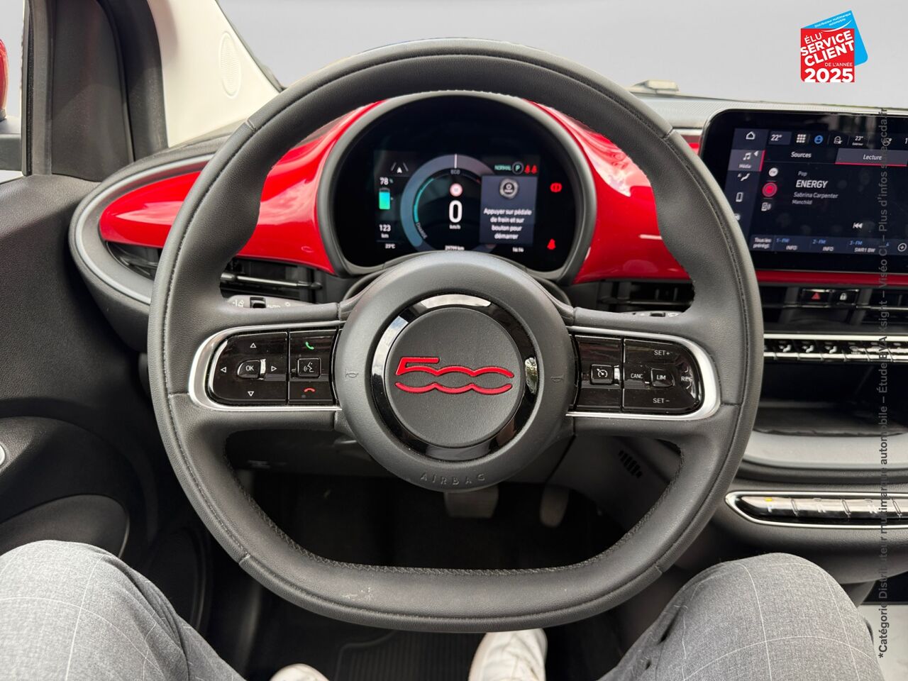 Véhicule d'occasion FIAT 500 E 95CH RED chez Opel Metz