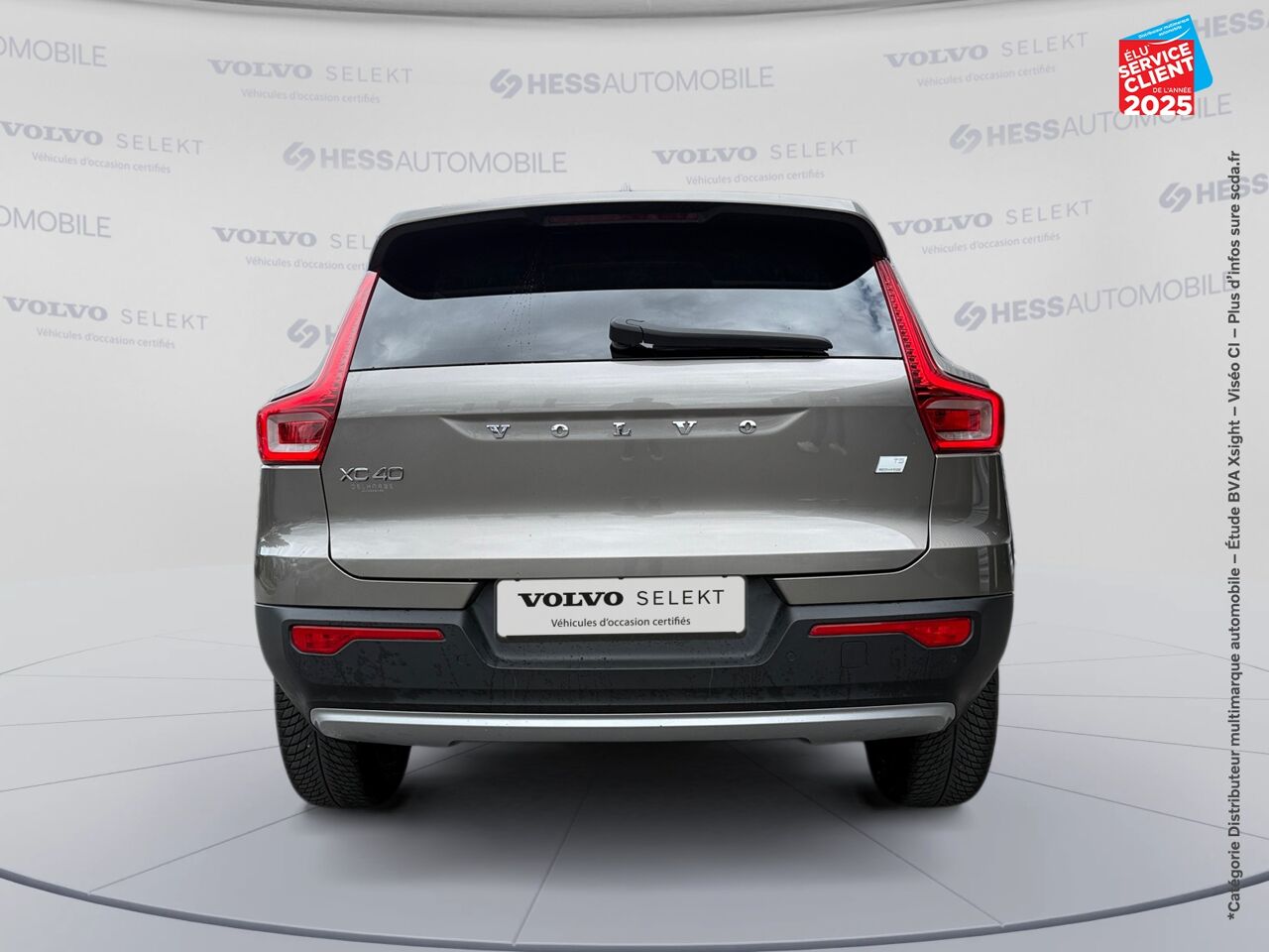 Véhicule d'occasion VOLVO XC40 T5 RECHARGE 180 + 82CH INSCRIPTION DCT 7 chez Renault Colmar