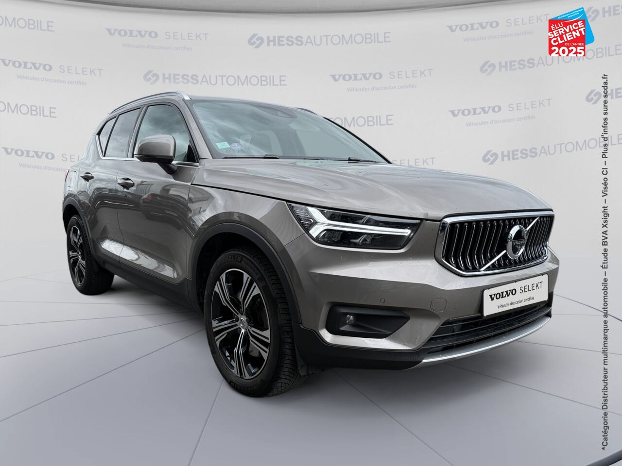 Véhicule d'occasion VOLVO XC40 T5 RECHARGE 180 + 82CH INSCRIPTION DCT 7 chez Renault Colmar