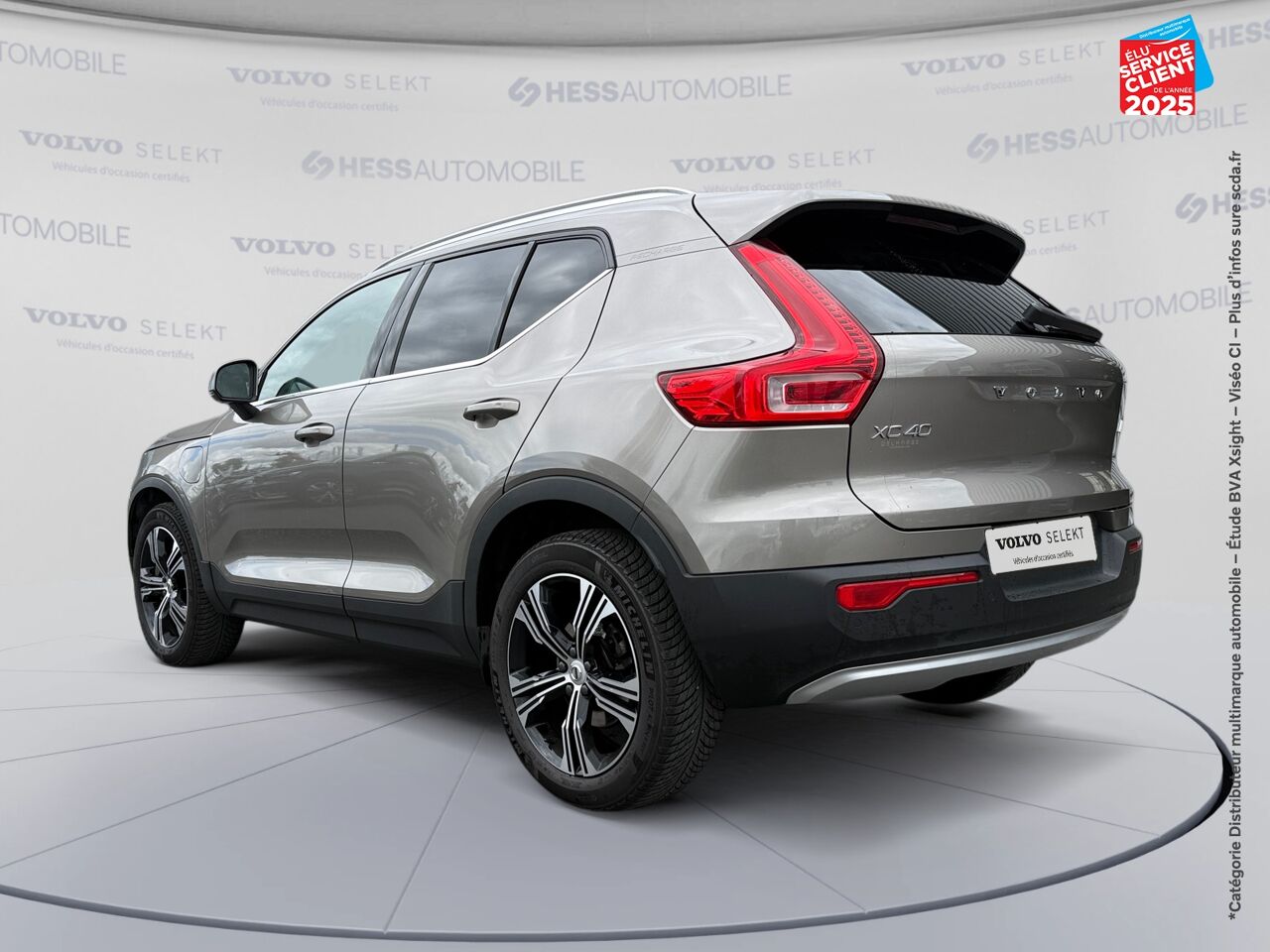 Véhicule d'occasion VOLVO XC40 T5 RECHARGE 180 + 82CH INSCRIPTION DCT 7 chez Renault Colmar