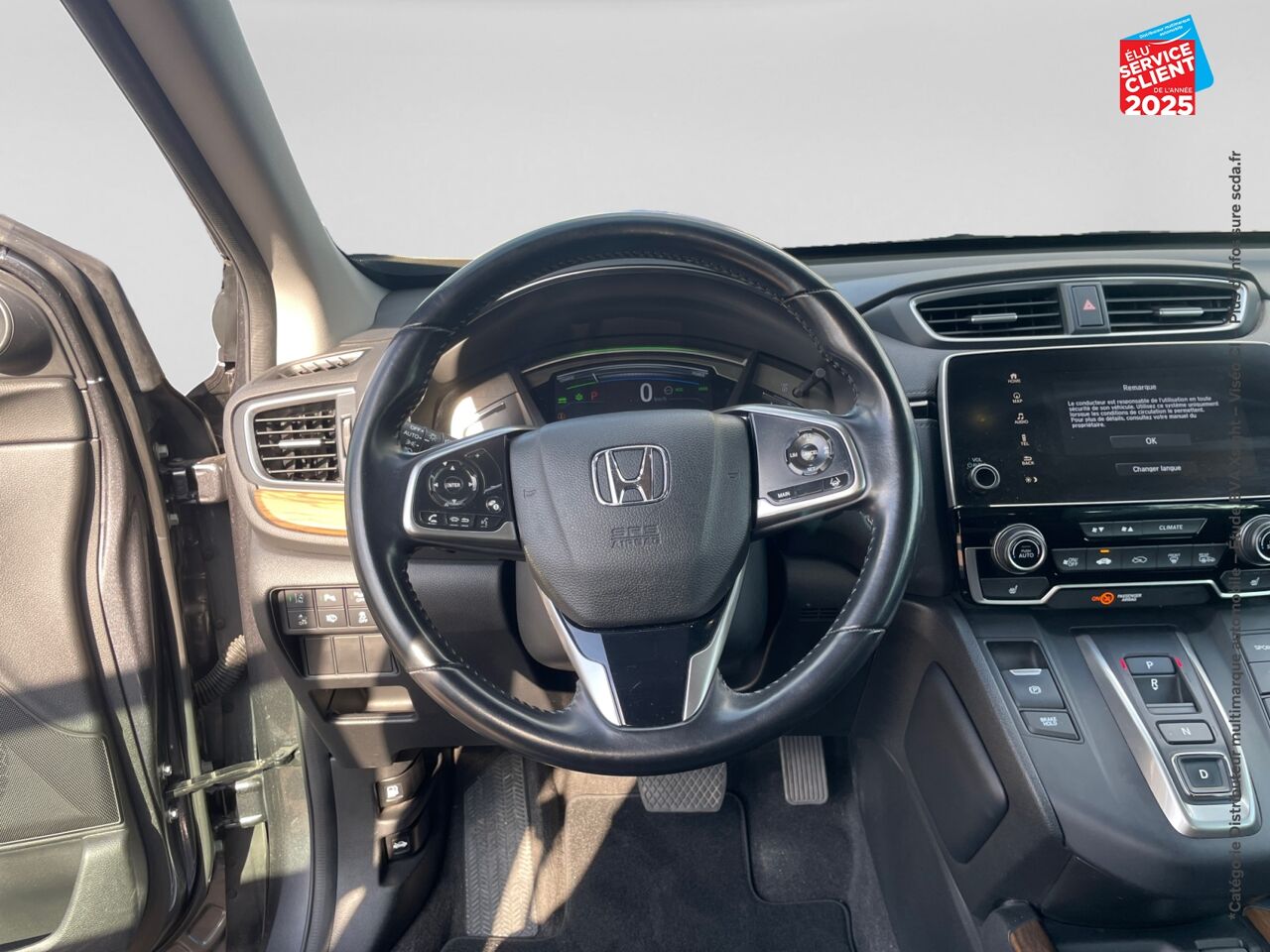 Véhicule d'occasion HONDA CR-V 2.0 I-MMD 184CH ELEGANCE 2WD AT CAMERA chez Toyota Sarreguemines