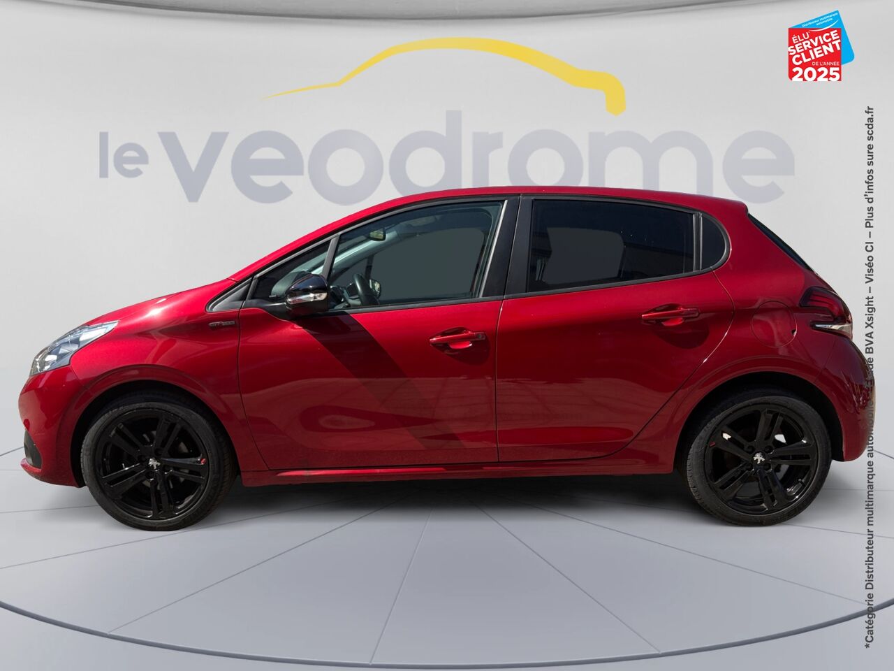 Véhicule d'occasion PEUGEOT 208 1.2 PURETECH 110CH E6.C GT LINE S/S 5P GPS CAMERA CARPLAY chez Le Veodrome