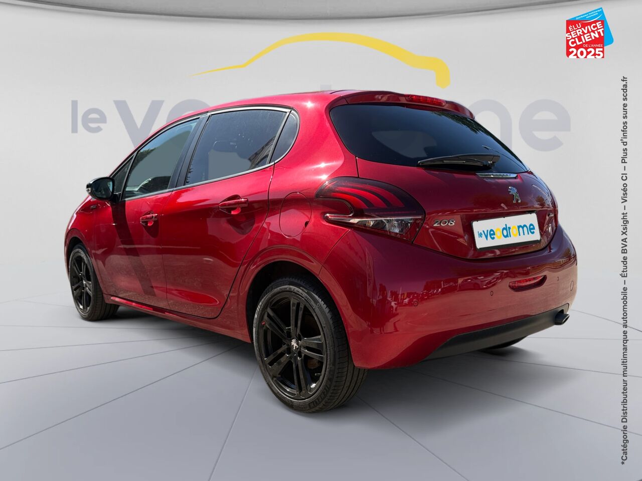 Véhicule d'occasion PEUGEOT 208 1.2 PURETECH 110CH E6.C GT LINE S/S 5P GPS CAMERA CARPLAY chez Le Veodrome
