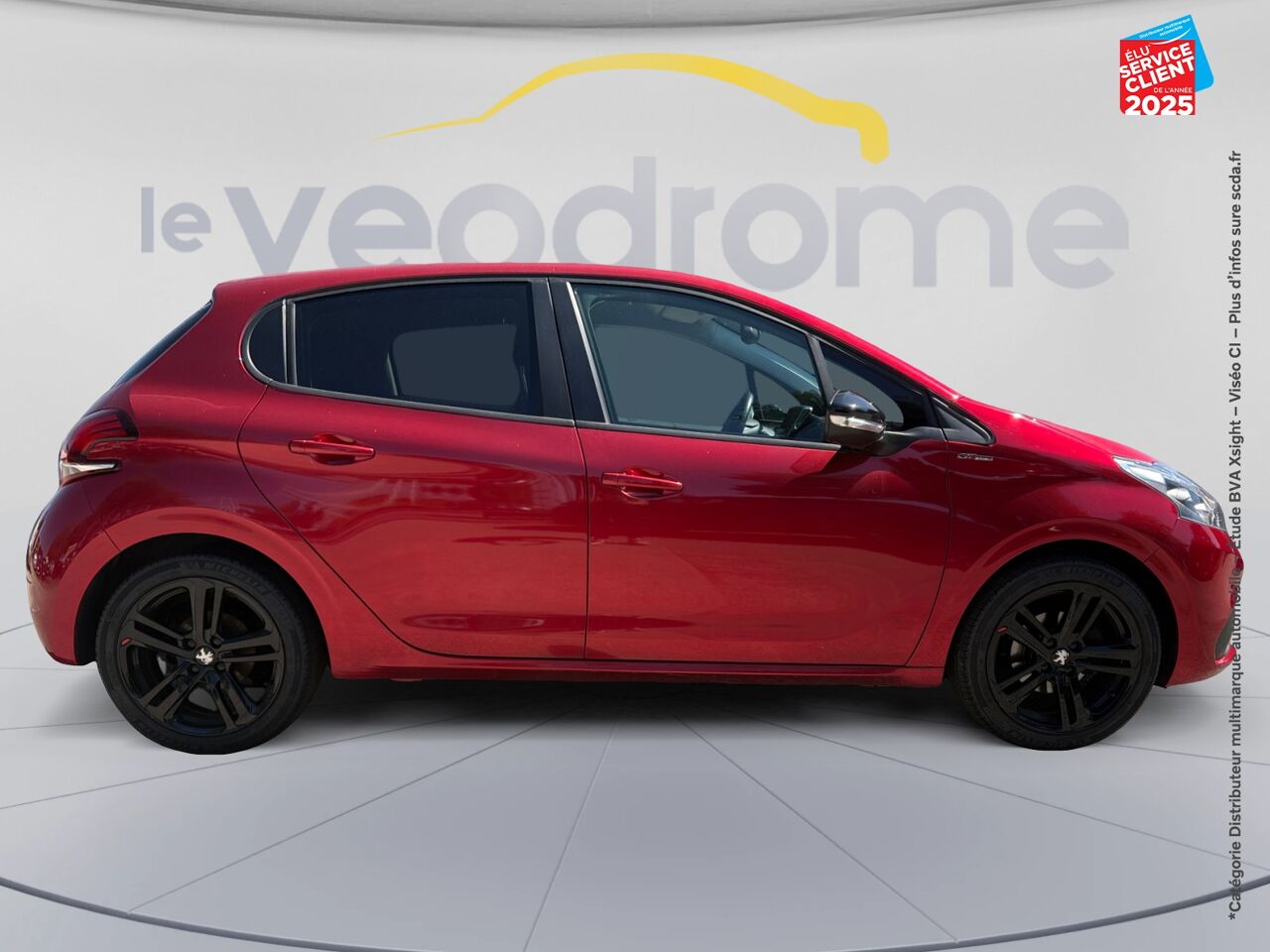 Véhicule d'occasion PEUGEOT 208 1.2 PURETECH 110CH E6.C GT LINE S/S 5P GPS CAMERA CARPLAY chez Le Veodrome
