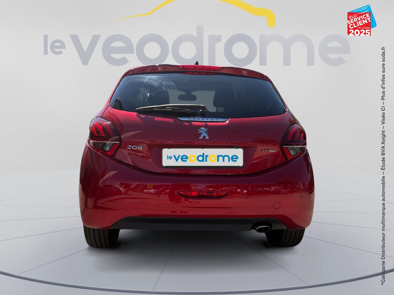 Véhicule d'occasion PEUGEOT 208 1.2 PURETECH 110CH E6.C GT LINE S/S 5P GPS CAMERA CARPLAY chez Le Veodrome