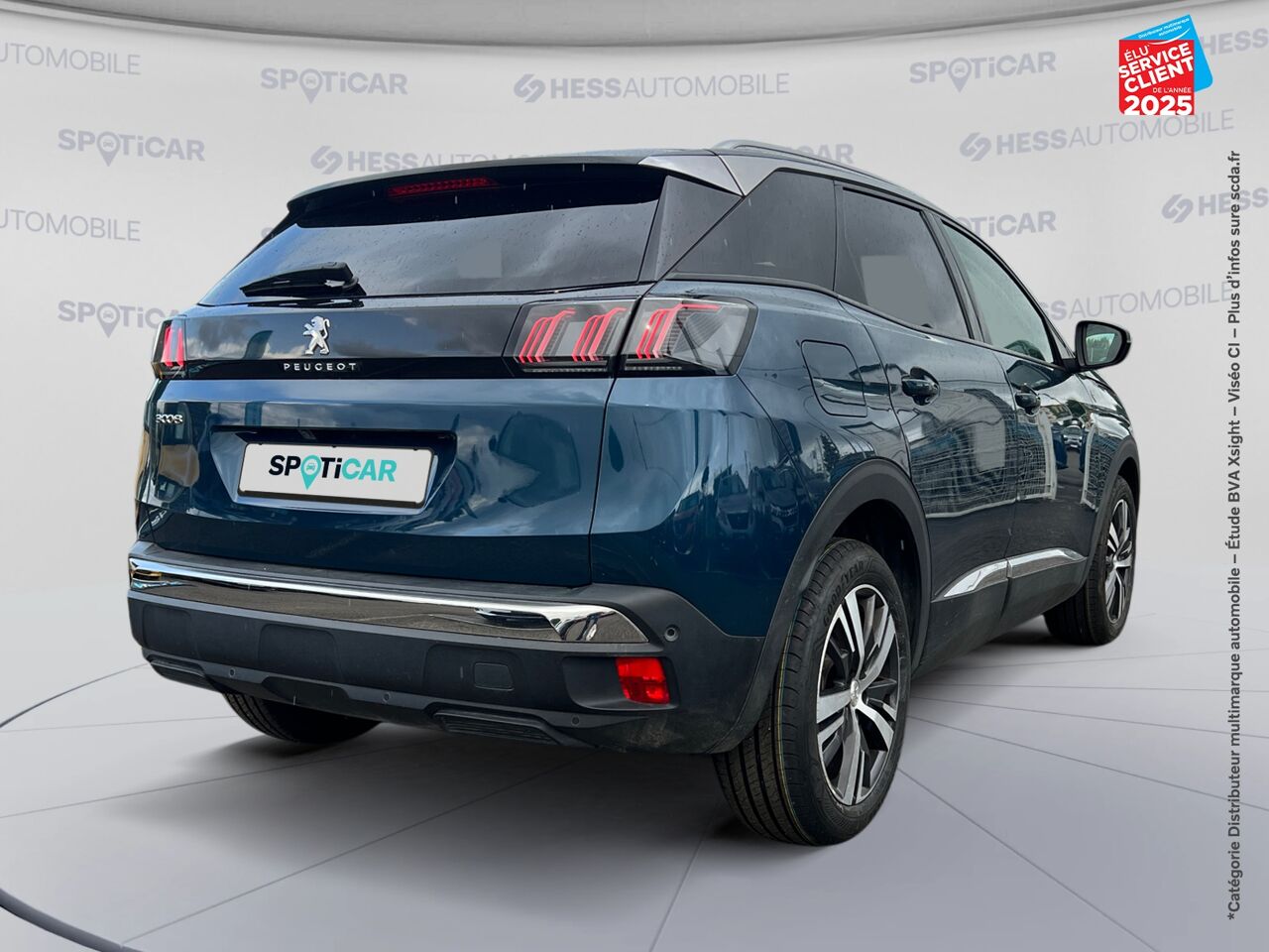 Véhicule d'occasion PEUGEOT 3008 1.5 BLUEHDI 130CH S/S ROADTRIP EAT8 SIEGES CHAUF GPS CAMERA CARPLAY chez Renault Sélestat
