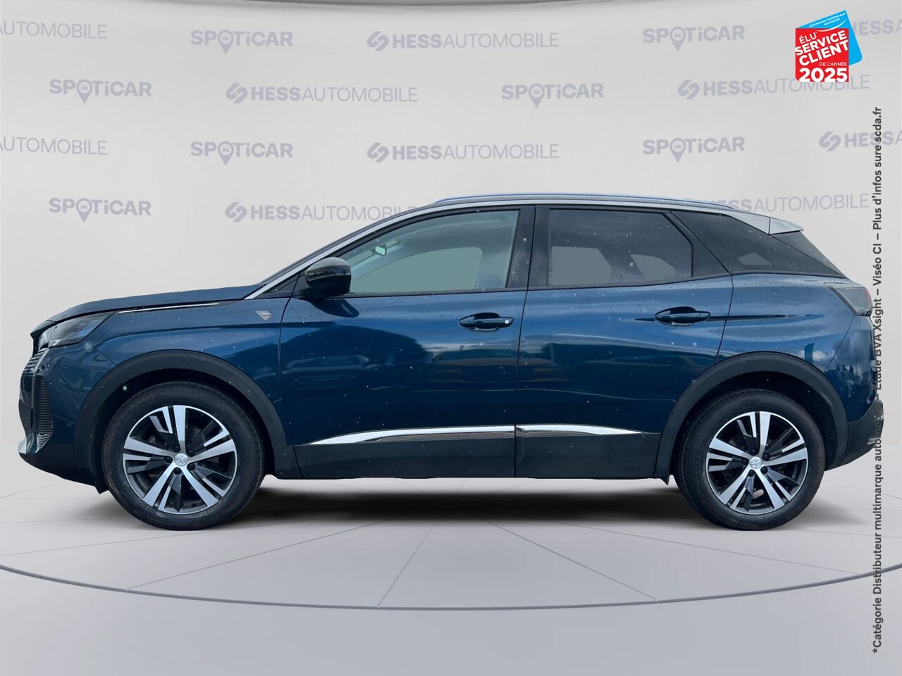 Véhicule d'occasion PEUGEOT 3008 1.5 BLUEHDI 130CH S/S ROADTRIP EAT8 SIEGES CHAUF GPS CAMERA CARPLAY chez Renault Sélestat