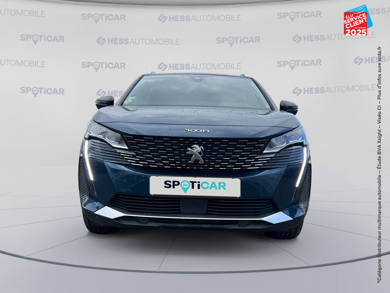 Véhicule d'occasion PEUGEOT 3008 1.5 BLUEHDI 130CH S/S ROADTRIP EAT8 SIEGES CHAUF GPS CAMERA CARPLAY chez Renault Sélestat