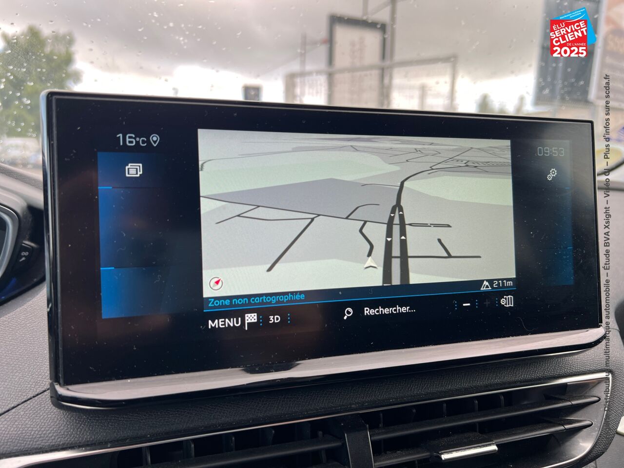 Véhicule d'occasion PEUGEOT 3008 1.5 BLUEHDI 130CH S/S ROADTRIP EAT8 SIEGES CHAUF GPS CAMERA CARPLAY chez Renault Sélestat