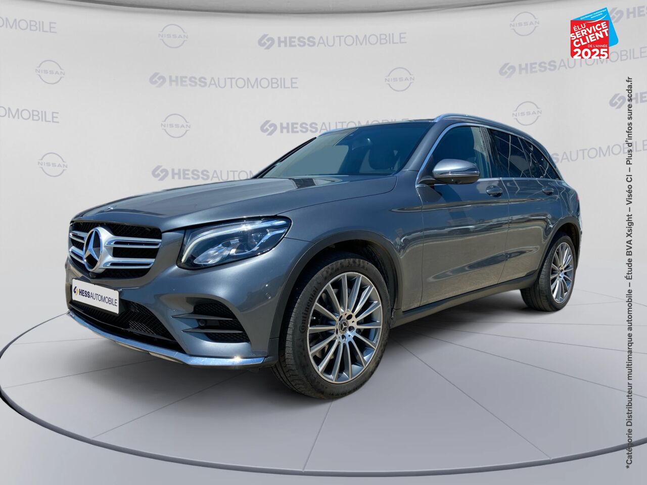 Véhicule d'occasion MERCEDES-BENZ GLC 250 211CH SPORTLINE 4MATIC 9G-TRONIC EURO6D-T chez BMW Dole