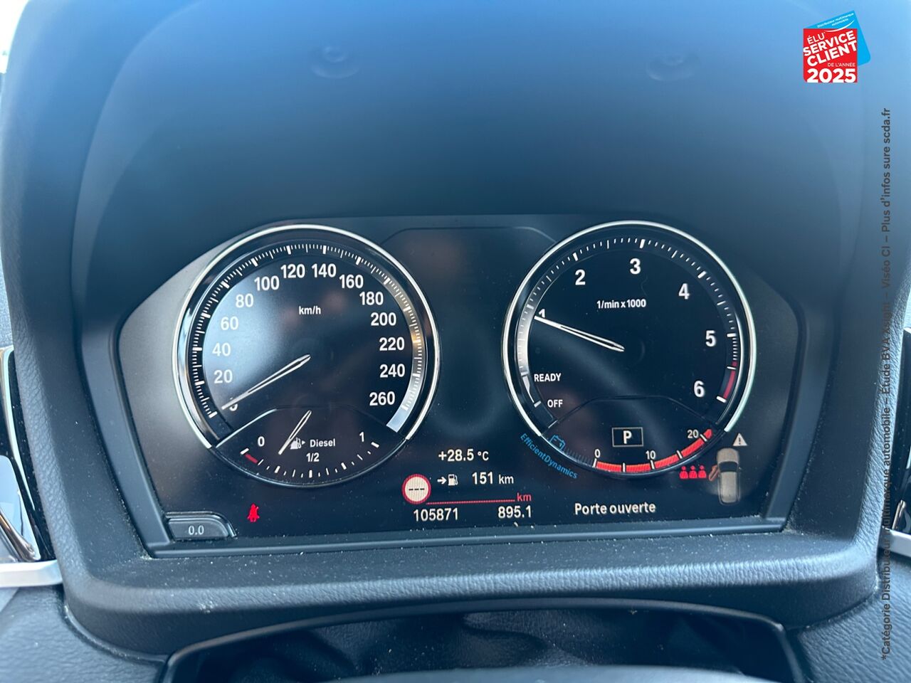 Véhicule d'occasion BMW X1 SDRIVE16DA 116CH XLINE DKG7 chez BMW Dole