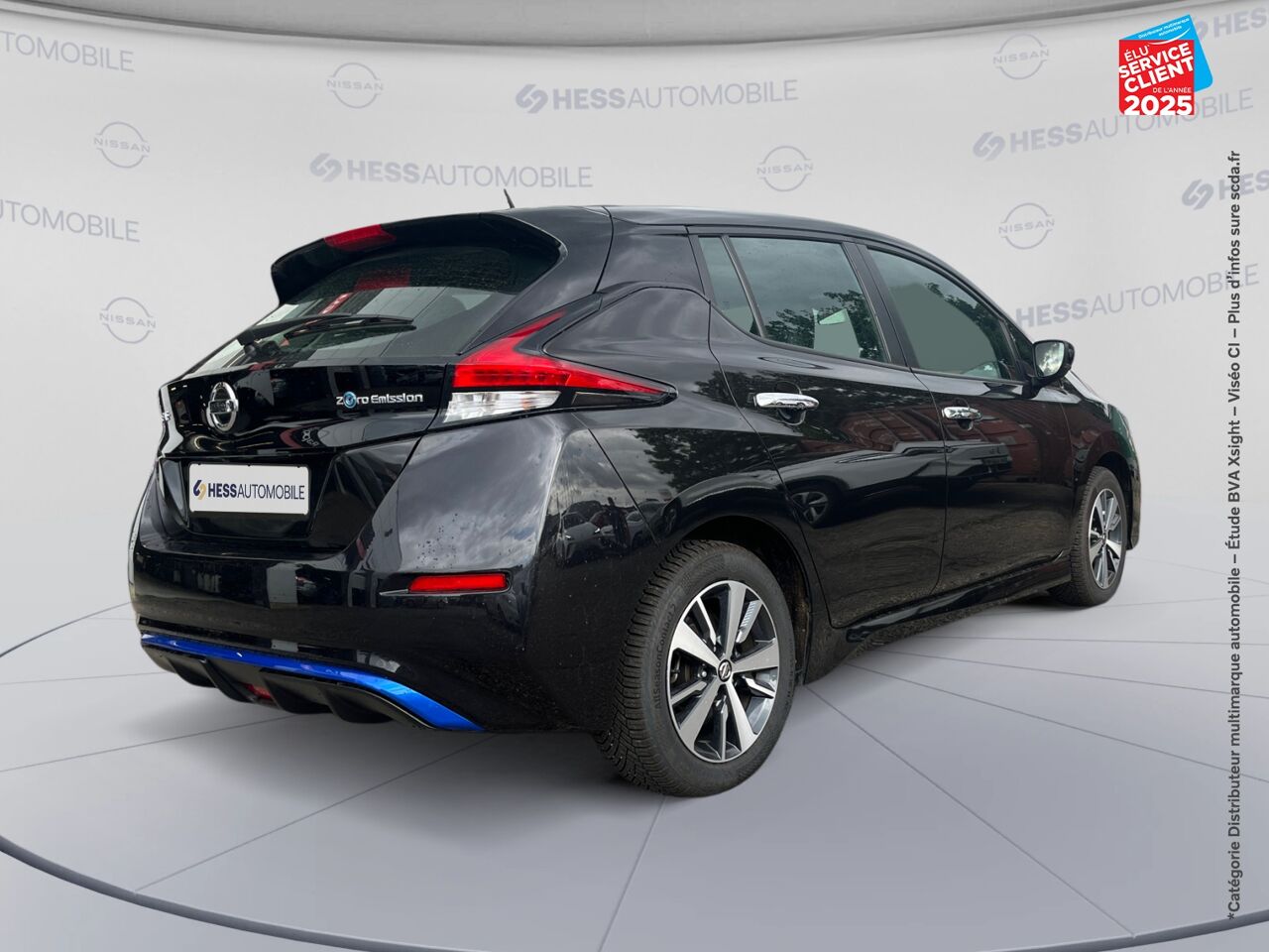 Véhicule d'occasion NISSAN LEAF 150CH 40KWH BUSINESS 21.5 GPS CAMERA chez Peugeot Reims