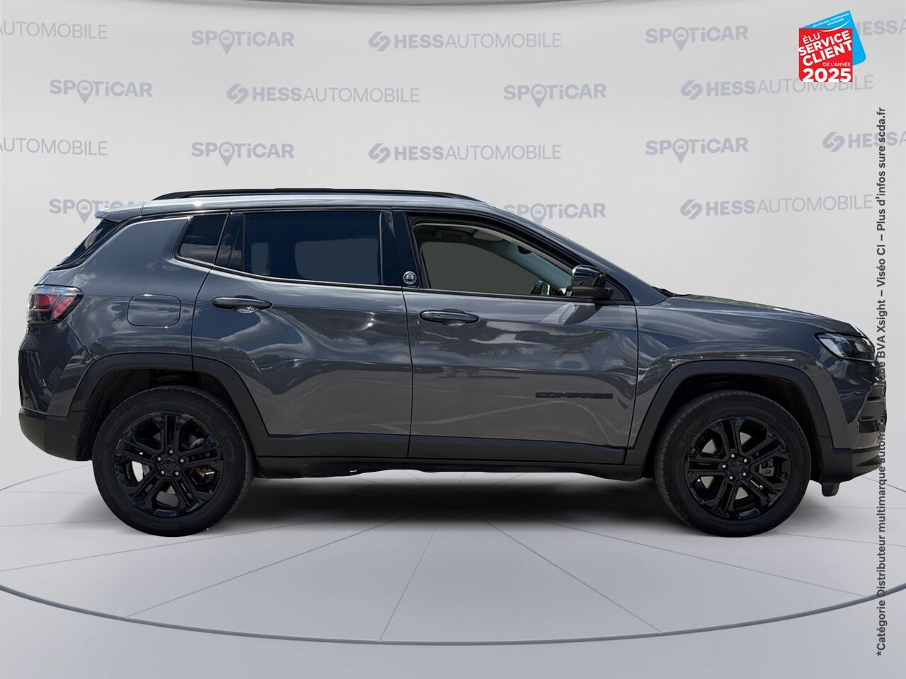 Véhicule d'occasion JEEP COMPASS 1.3 GSE T4 190CH BROOKLYN EDITION 4XE PHEV AT6 chez Opel Besançon