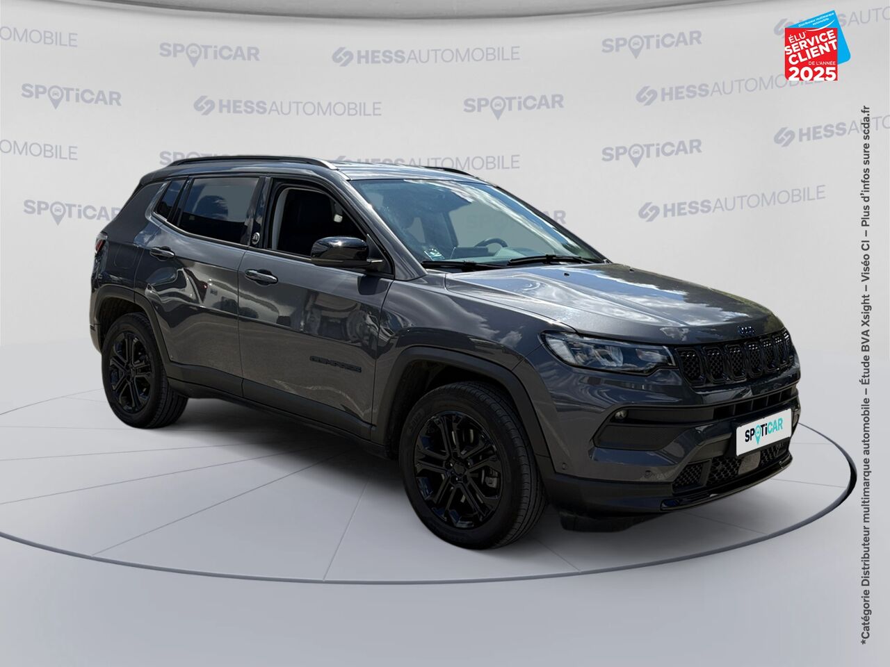 Véhicule d'occasion JEEP COMPASS 1.3 GSE T4 190CH BROOKLYN EDITION 4XE PHEV AT6 chez Opel Besançon