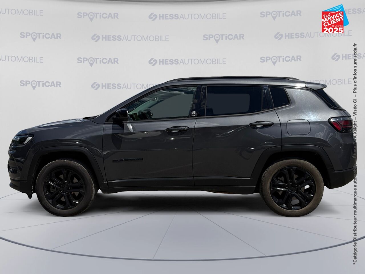 Véhicule d'occasion JEEP COMPASS 1.3 GSE T4 190CH BROOKLYN EDITION 4XE PHEV AT6 chez Opel Besançon