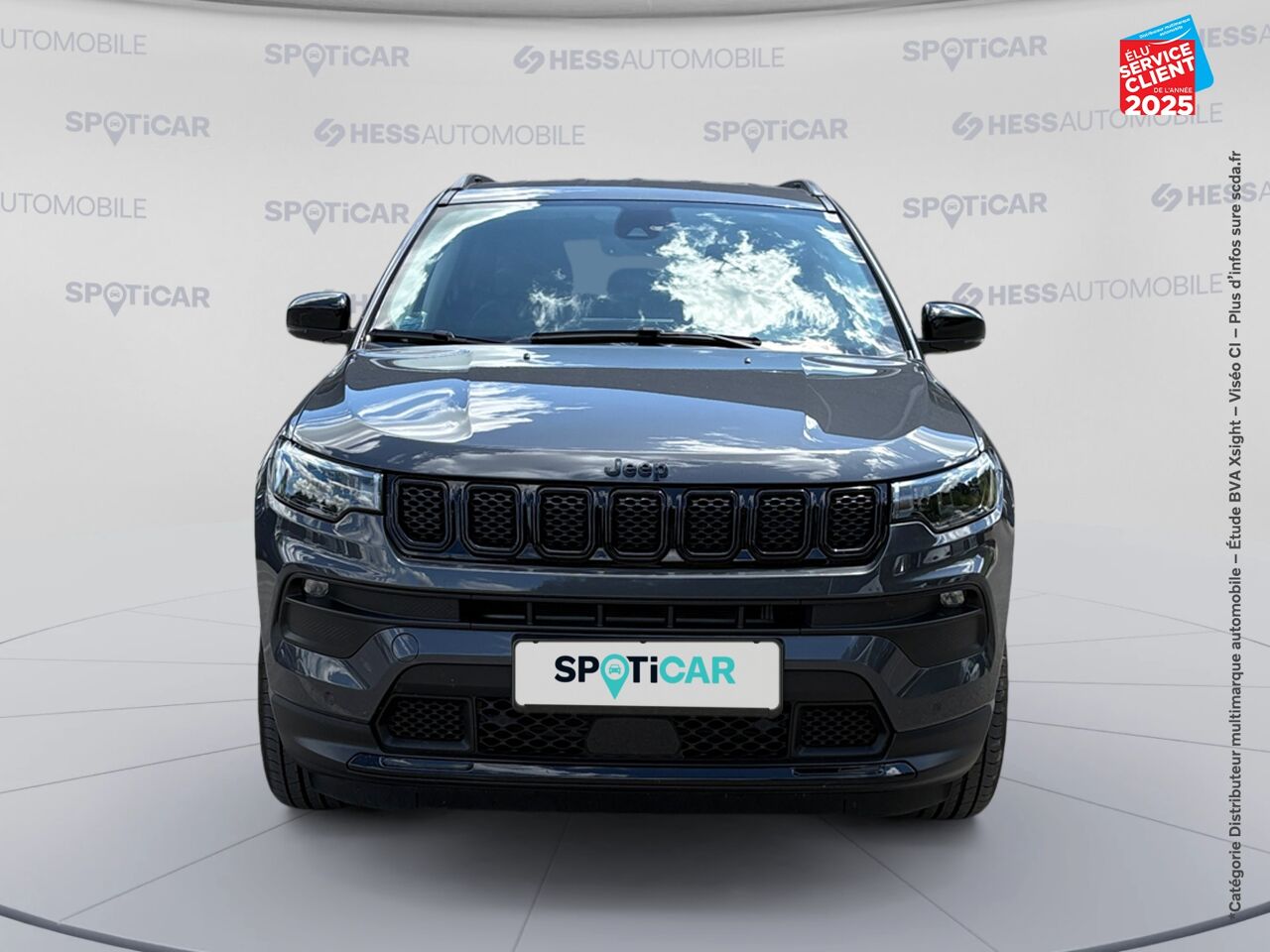 Véhicule d'occasion JEEP COMPASS 1.3 GSE T4 190CH BROOKLYN EDITION 4XE PHEV AT6 chez Opel Besançon