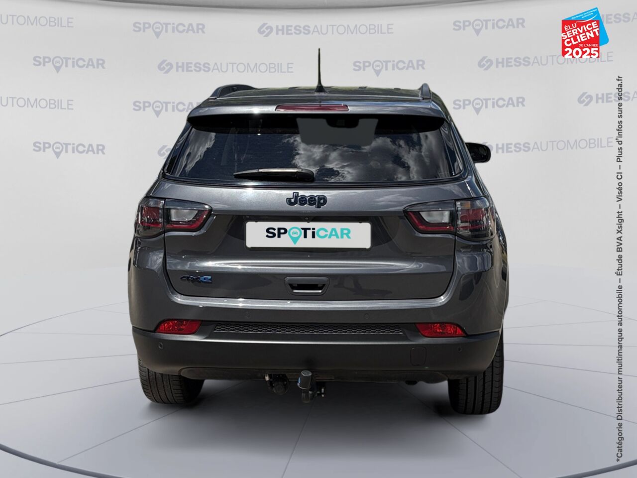 Véhicule d'occasion JEEP COMPASS 1.3 GSE T4 190CH BROOKLYN EDITION 4XE PHEV AT6 chez Opel Besançon