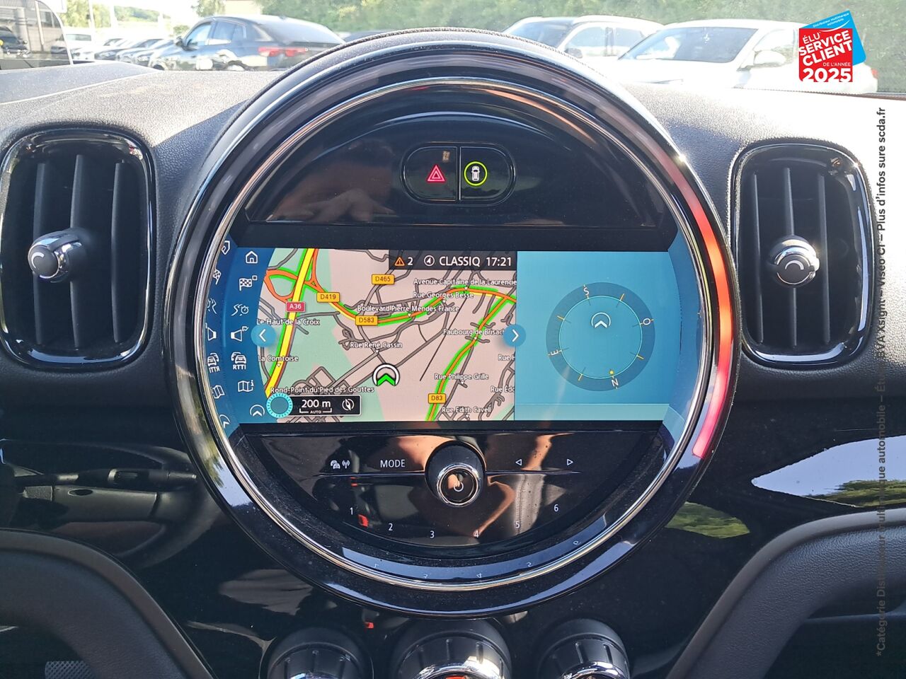 Véhicule d'occasion MINI COUNTRYMAN COOPER SE 125CH + 95CH NORTHWOOD ALL4 BVA6 TOUVRANT GPS chez BMW Besançon