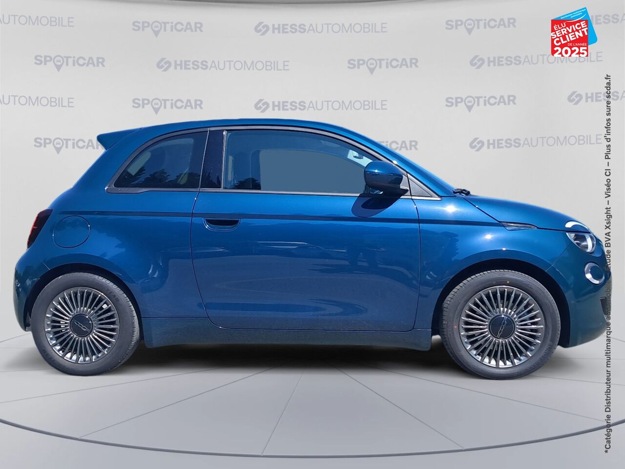 Véhicule d'occasion FIAT 500 E 118CH ICONE chez Nissan Montbéliard
