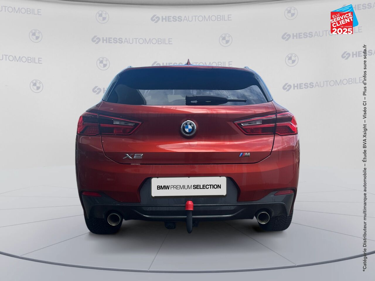 Véhicule d'occasion BMW X2 SDRIVE20IA 192CH M SPORT DKG7 EURO6D-T 132G SIEGES CHAUF chez Land Rover Strasbourg