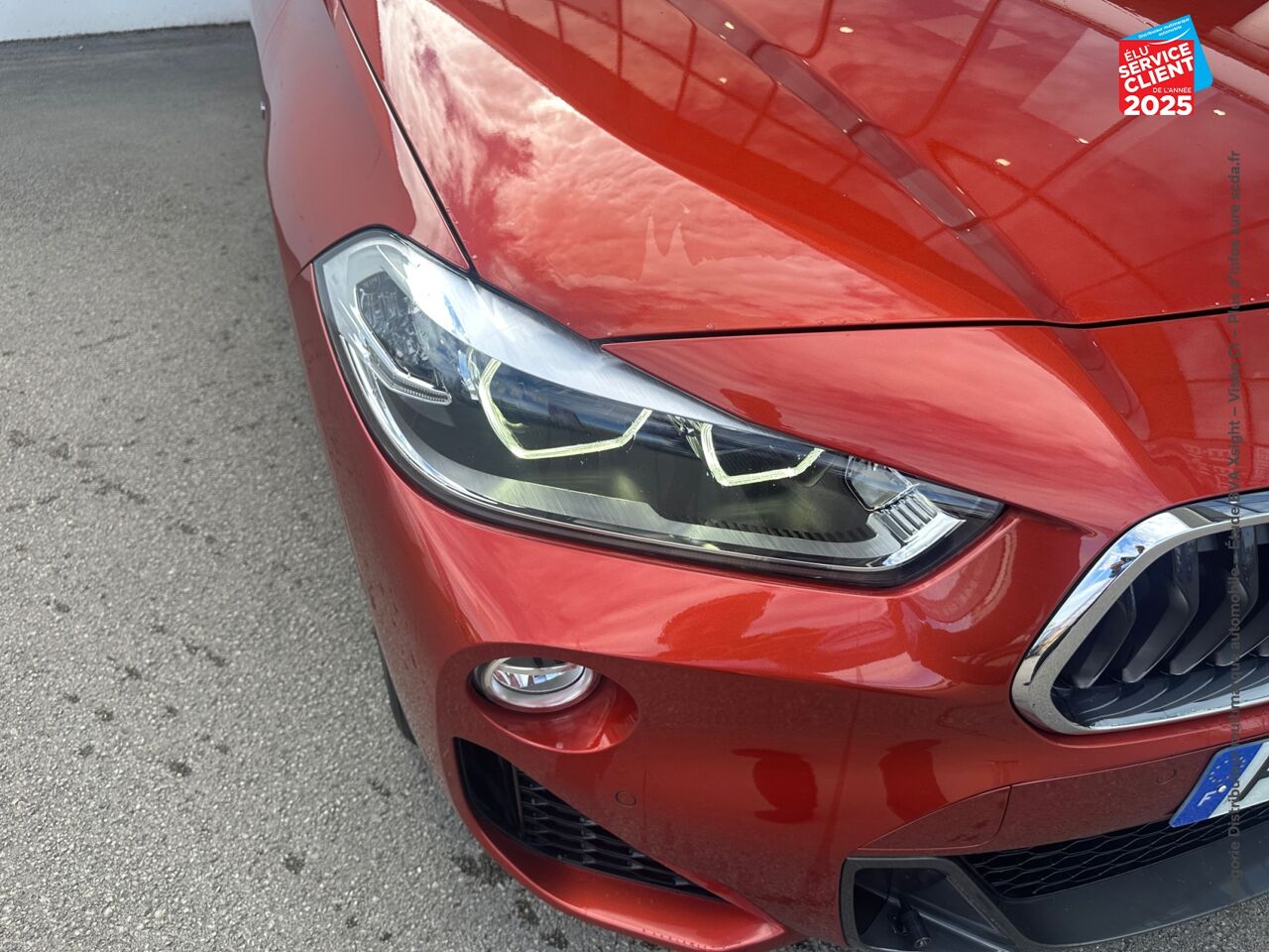 Véhicule d'occasion BMW X2 SDRIVE20IA 192CH M SPORT DKG7 EURO6D-T 132G SIEGES CHAUF chez Land Rover Strasbourg