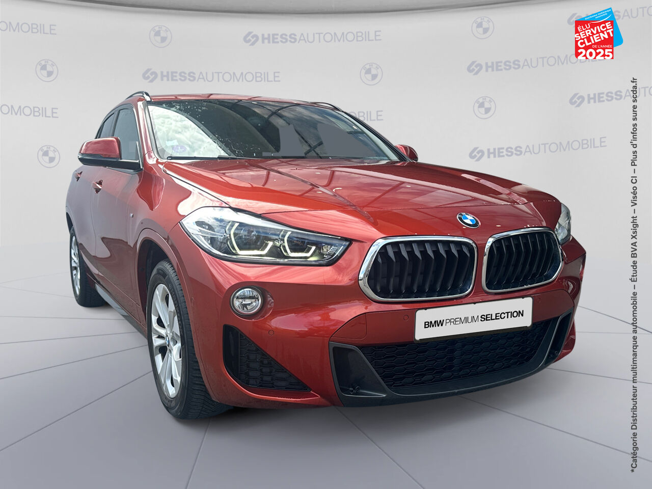 Véhicule d'occasion BMW X2 SDRIVE20IA 192CH M SPORT DKG7 EURO6D-T 132G SIEGES CHAUF chez Land Rover Strasbourg