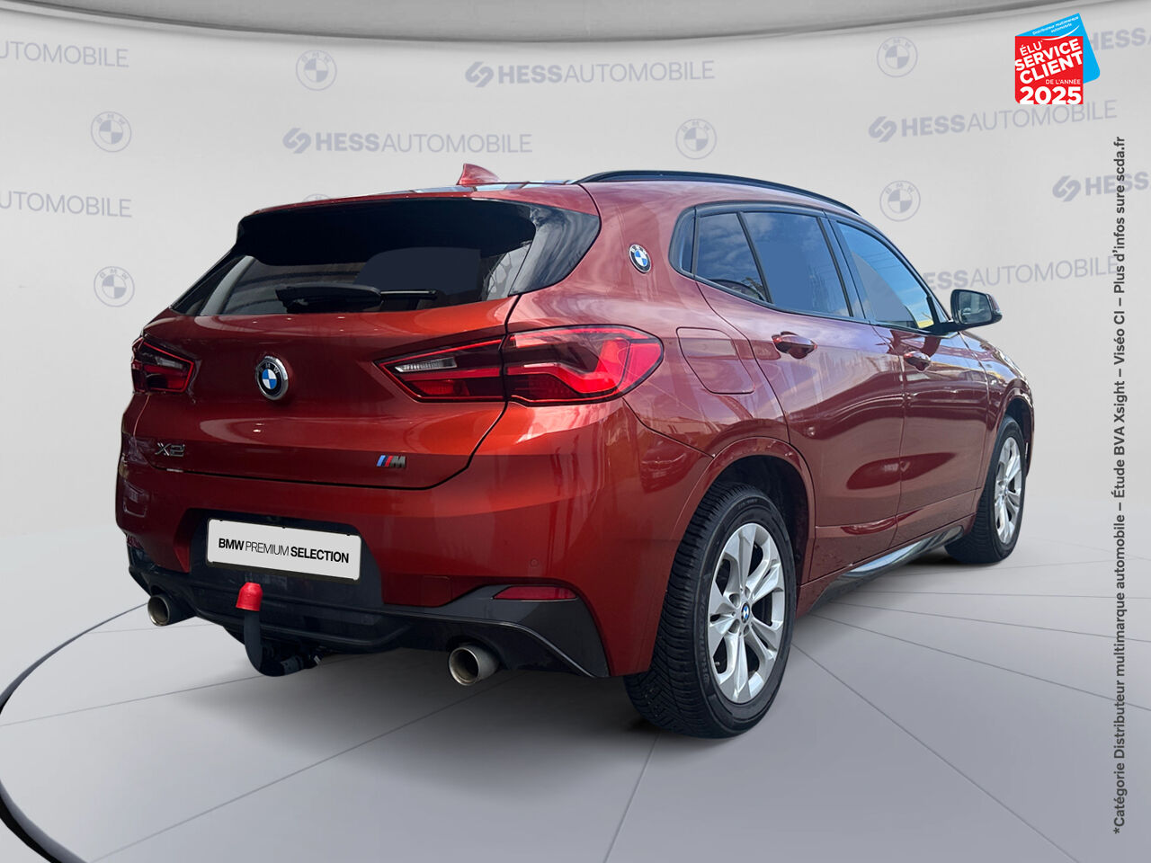 Véhicule d'occasion BMW X2 SDRIVE20IA 192CH M SPORT DKG7 EURO6D-T 132G SIEGES CHAUF chez Land Rover Strasbourg