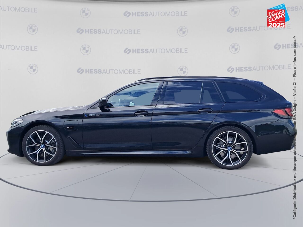Véhicule d'occasion BMW SERIE 5 TOURING 530EA XDRIVE 292CH M SPORT STEPTRONIC 10CV chez Renault Sélestat