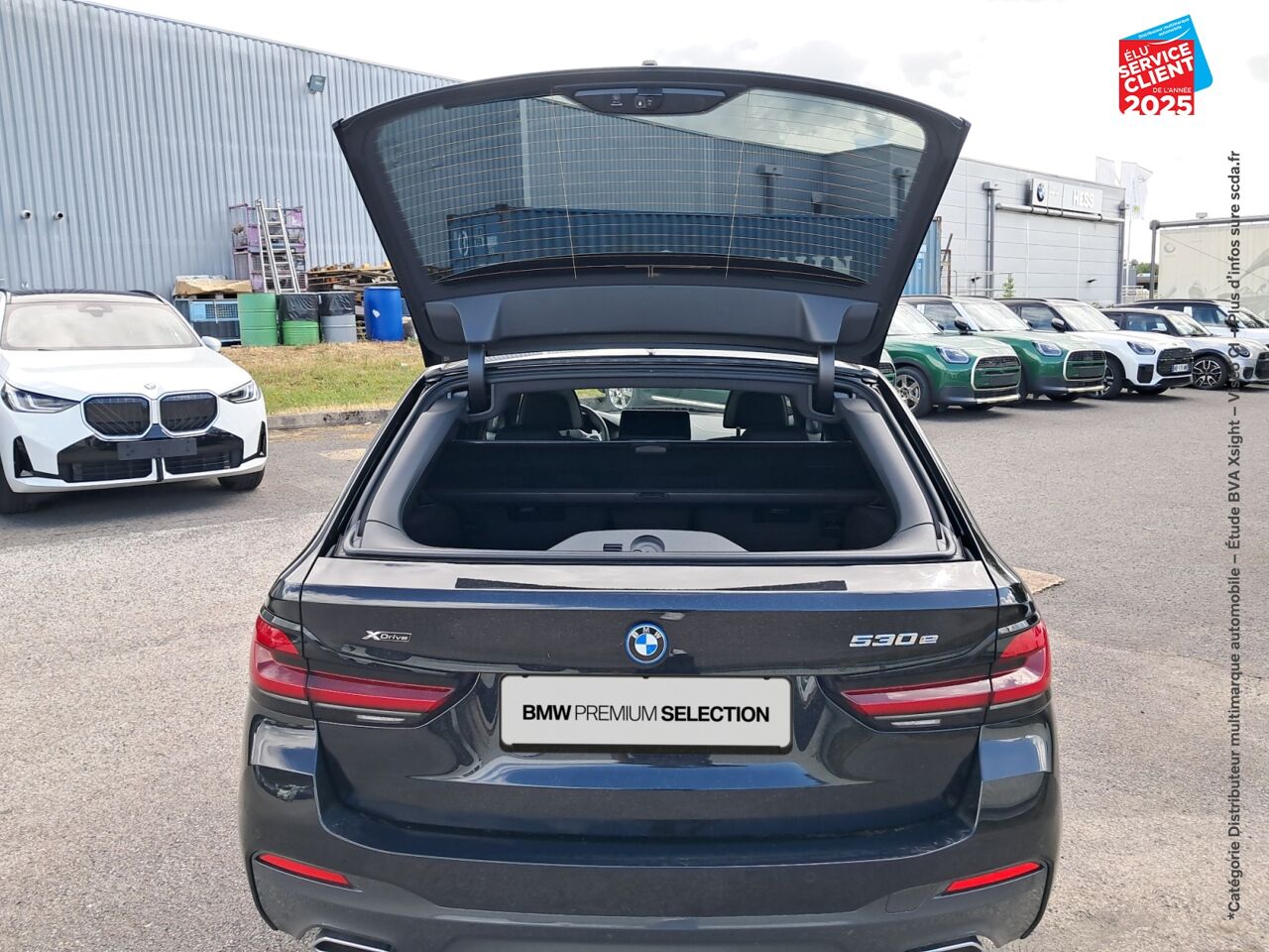 Véhicule d'occasion BMW SERIE 5 TOURING 530EA XDRIVE 292CH M SPORT STEPTRONIC 10CV chez Renault Sélestat