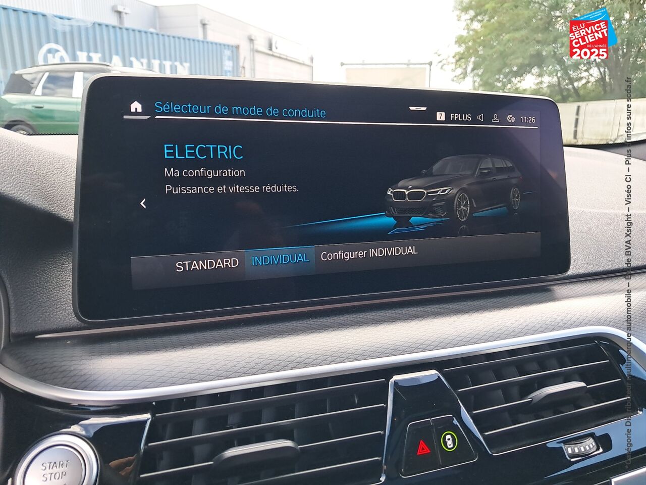 Véhicule d'occasion BMW SERIE 5 TOURING 530EA XDRIVE 292CH M SPORT STEPTRONIC 10CV chez Renault Sélestat