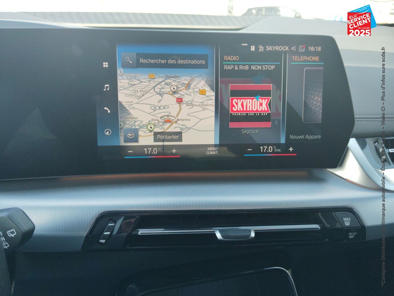 Véhicule d'occasion BMW SERIE 2 ACTIVETOURER 225E 245CH XDRIVE BUSINESS DESIGN DKG7 chez BMW Pontarlier
