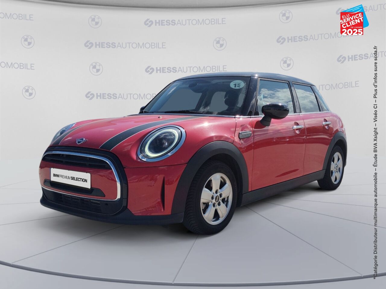 Véhicule d'occasion MINI MINI 5 PORTES COOPER 136CH CHILI BVA7 GPS chez BMW Dole