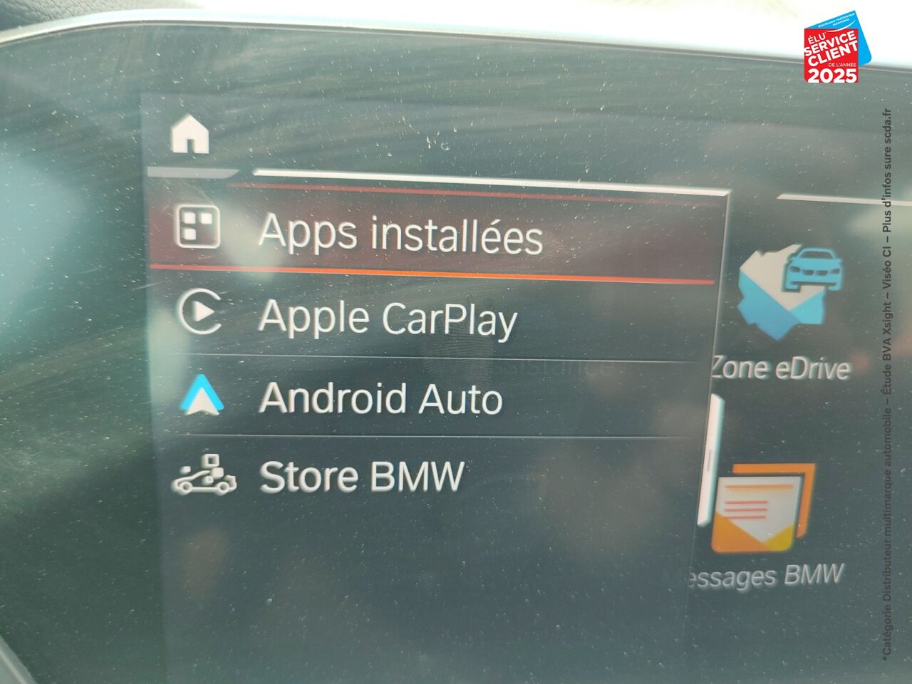 Véhicule d'occasion BMW X5 XDRIVE45E 394CH LOUNGE 17CV SIEGES CUIR GPS CARPLAY chez Lexus Metz