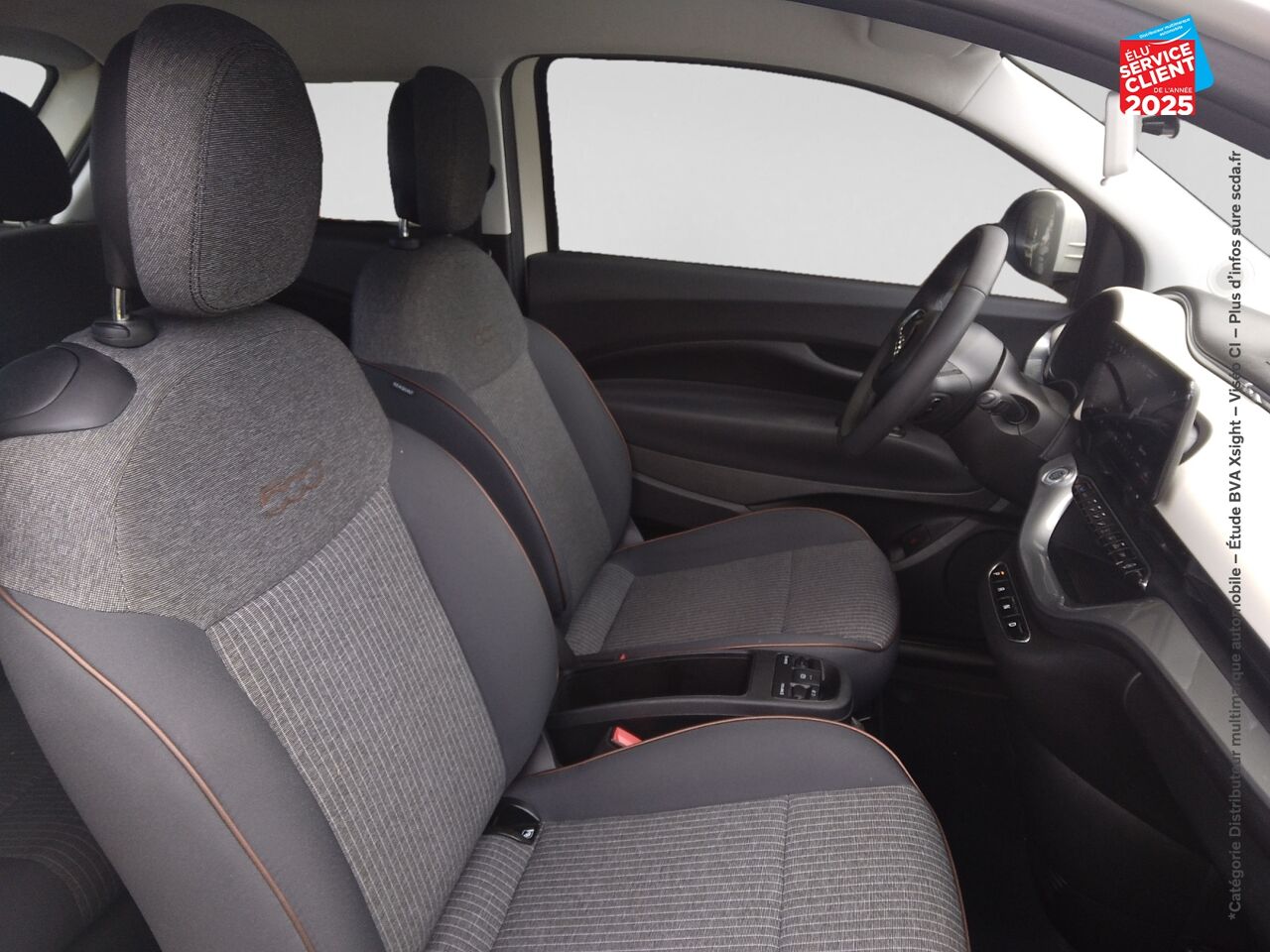 Véhicule d'occasion FIAT 500 3+1 E 95CH ICONE GPS CAMERA chez Renault Sélestat