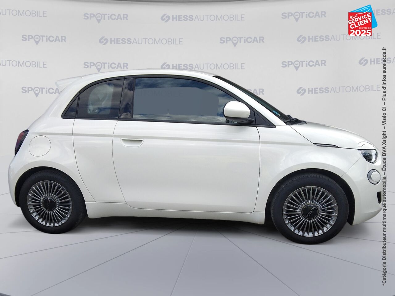 Véhicule d'occasion FIAT 500 3+1 E 95CH ICONE GPS CAMERA chez Renault Sélestat