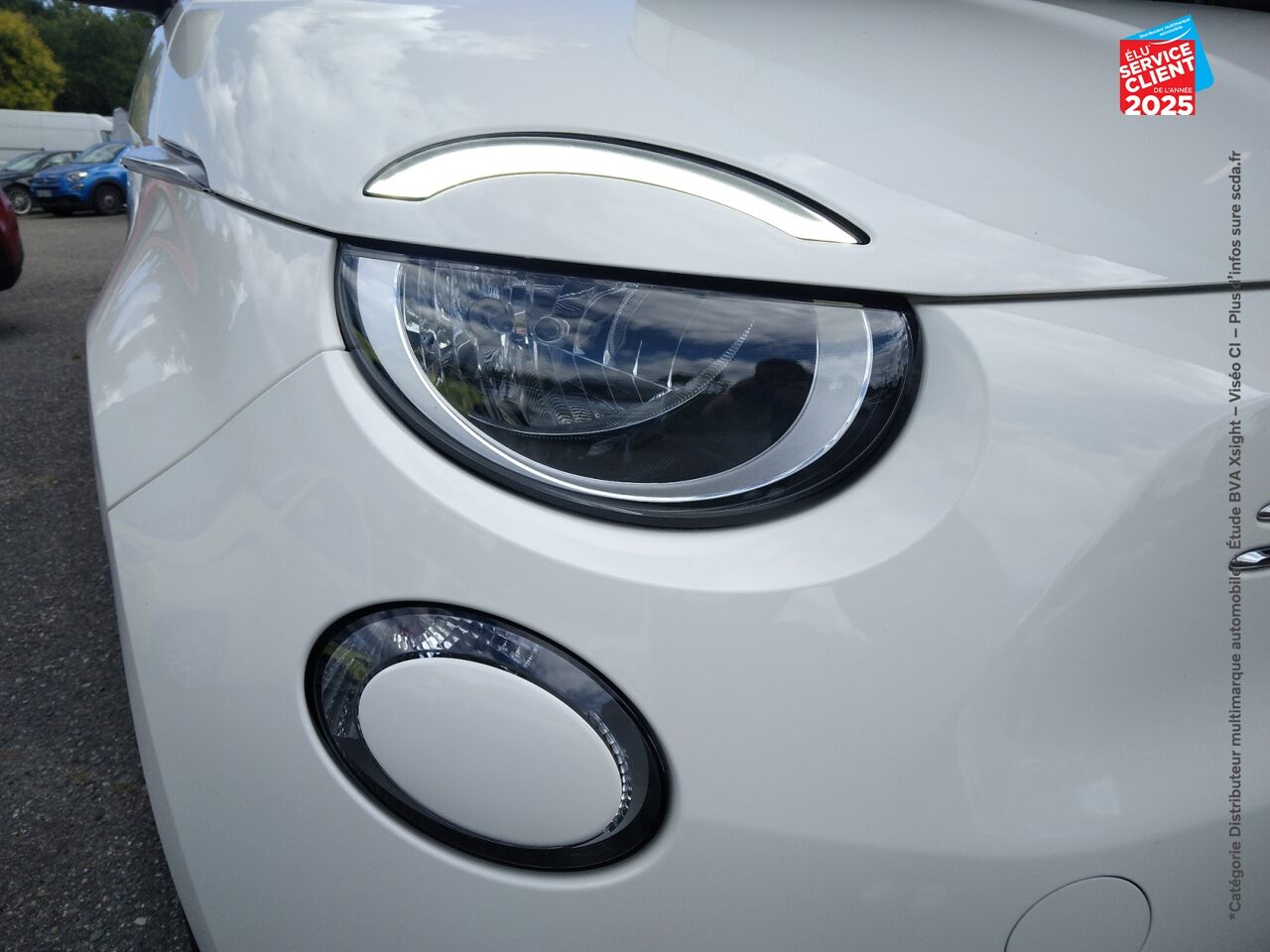 Véhicule d'occasion FIAT 500 3+1 E 95CH ICONE GPS CAMERA chez Renault Sélestat
